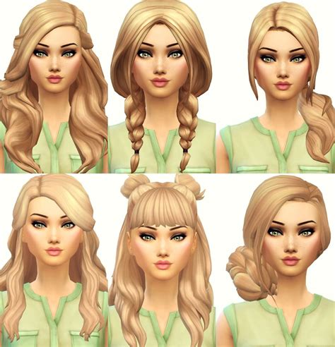 maxis match hair sims 4